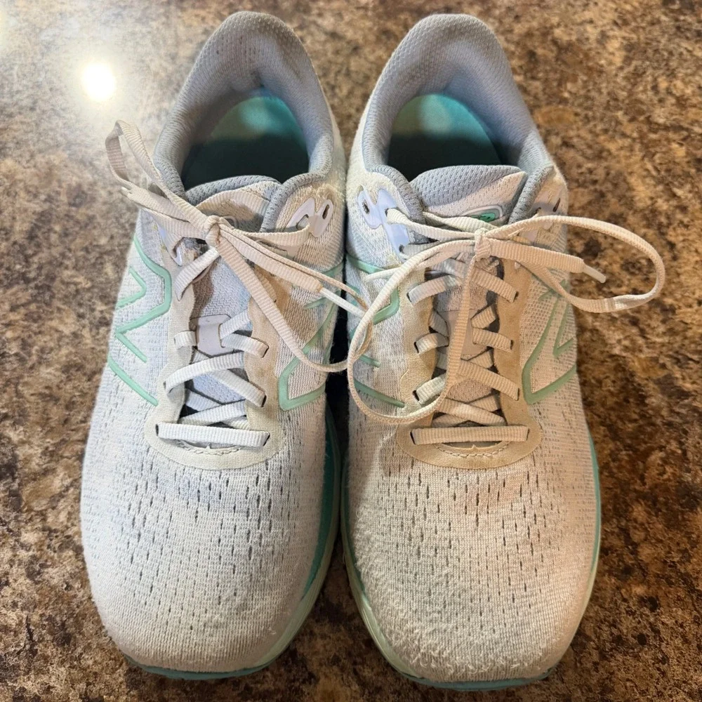 New Balance Fresh Foam 880 v12 Women Running Shoes Blue Teal W880B12 Size 10